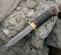 Нож Штрафбат из дамасской стали купить на сайте koval-knife.shop