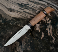 Финка НКВД из порошковой стали Elmax купить на сайте koval-knife.shop